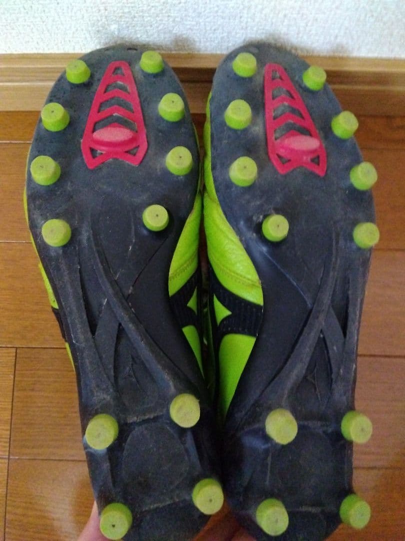 ミズノ　モレリアネオ　グリーン✕ブラック　初期モデル　27センチ　日本製