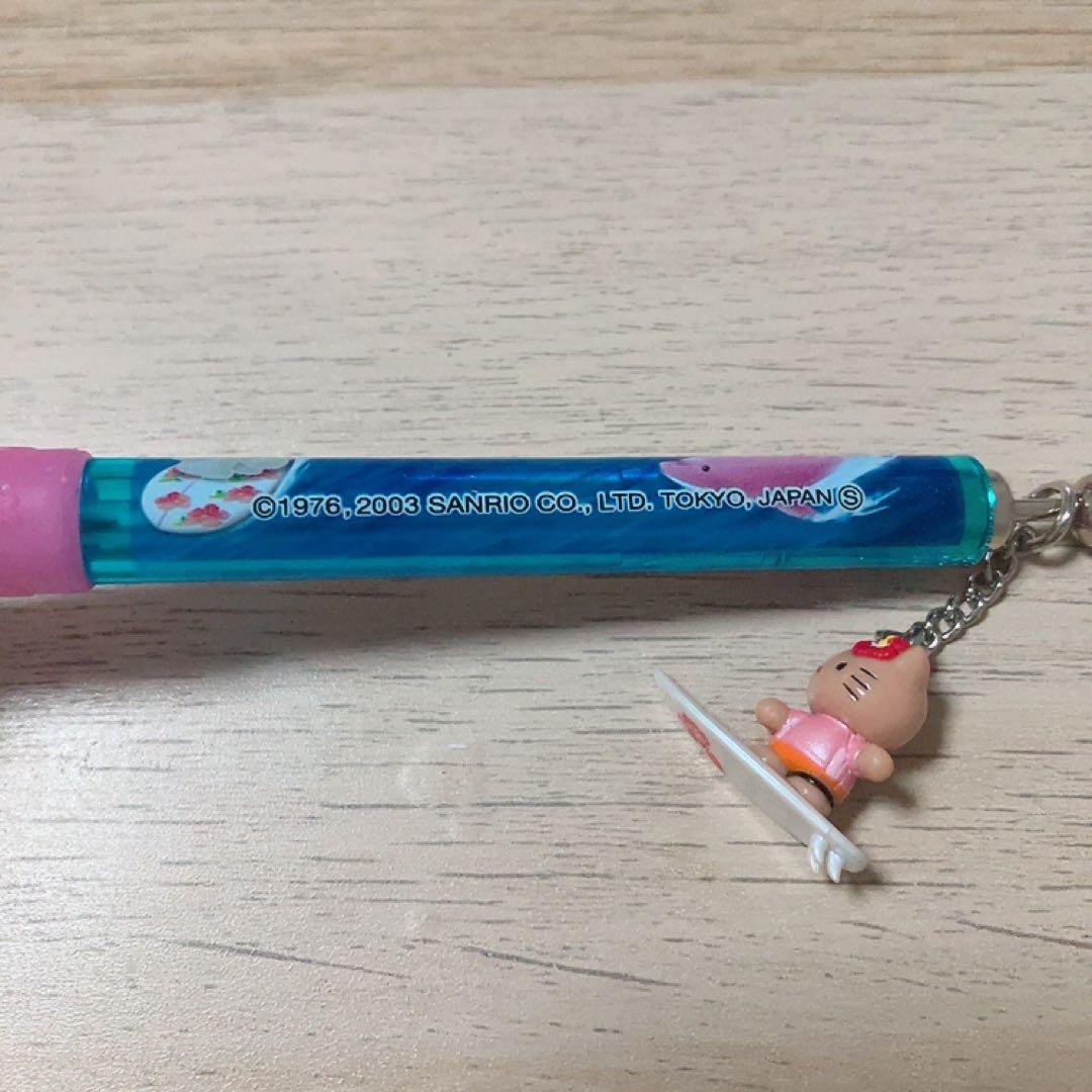 激レア　ハローキティ　日焼けキティ　シャープペンシル