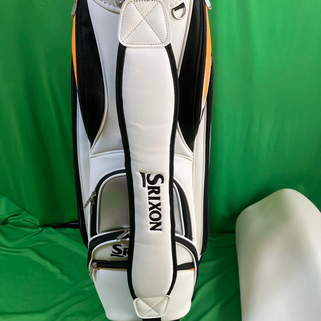 Srixon スリクソンキャディバッグ GGC-S092G 白　早い者勝ち‼️