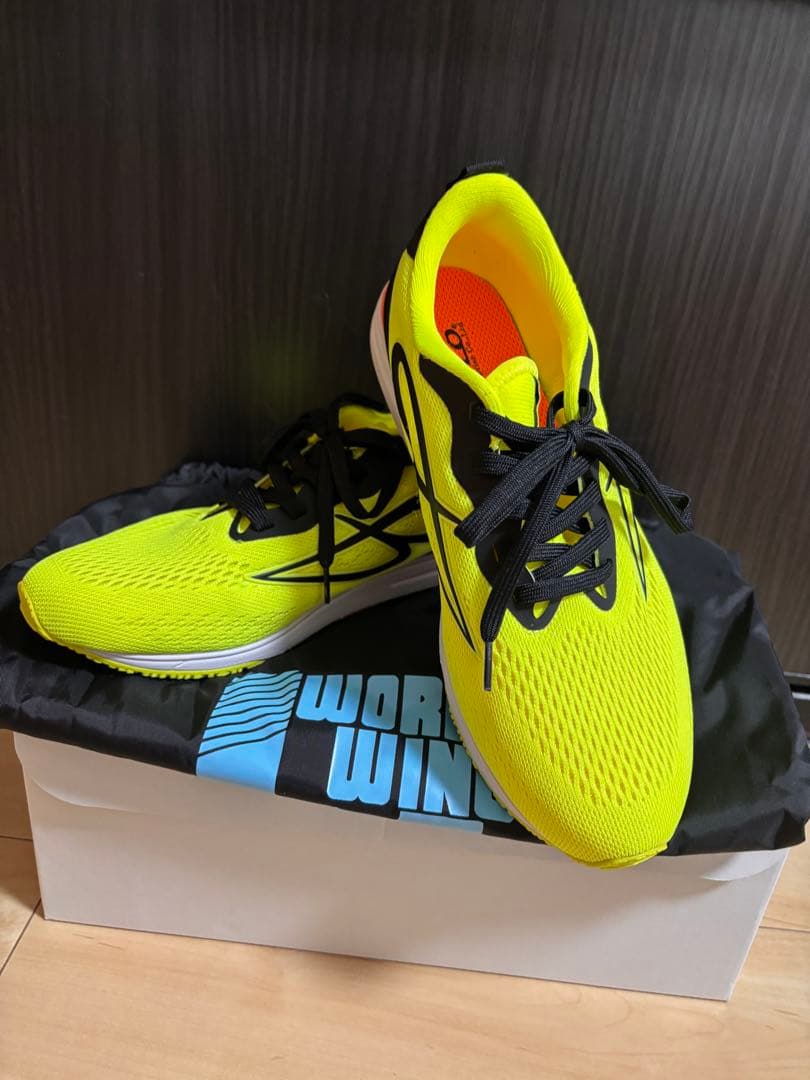 BEMOLO WORLD WING トレーニングシューズ 23.5 YEL