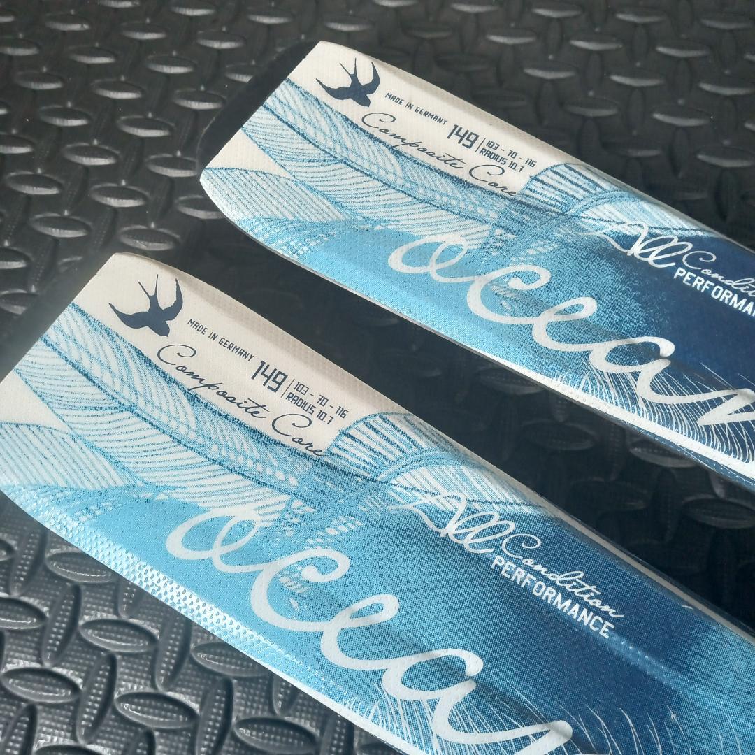 【149cmメンテ済み】中古スキー板 VOLKL フォルクル