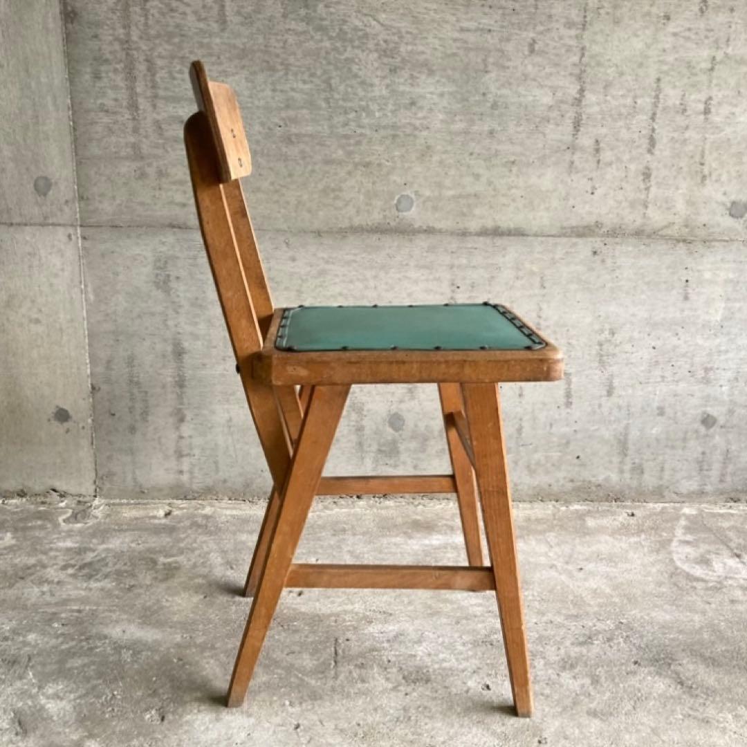 オールドマルニ チェア 椅子 背もたれ 木製 家具 レトロ ヴィンテージ