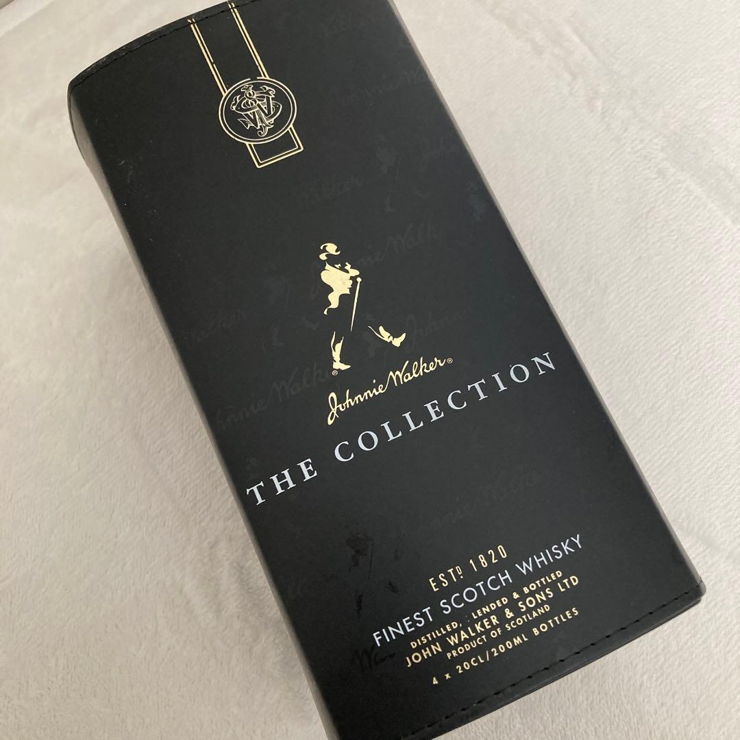ジョニーウォーカー　ウィスキーテイスティング4本セット