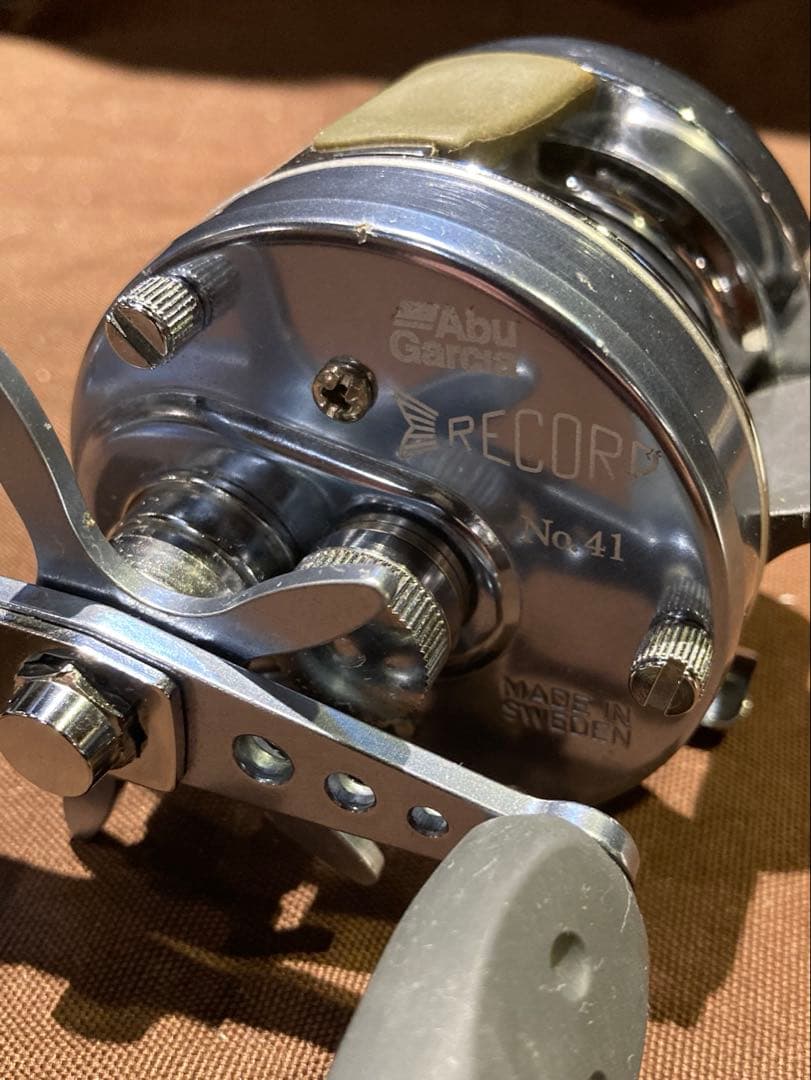 アブガルシア アンバサダーレコード No.41 ベイトリール 動作良好