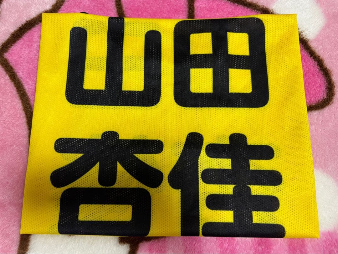 よ*き様 ★12時間以内発送★ ≒JOY 山田杏佳 公式 ビブス 2025 フリ
