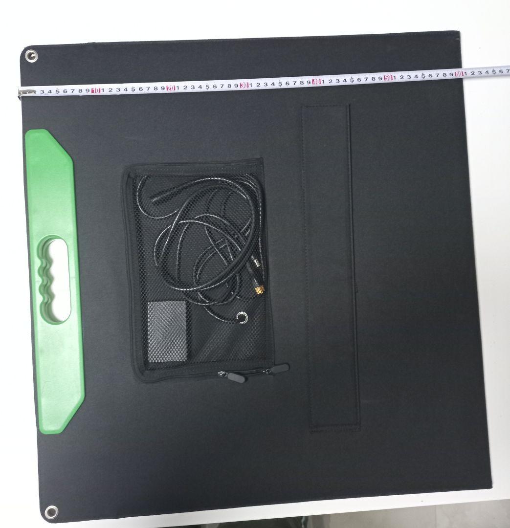 ポータブル100Wソーラーパネル2枚