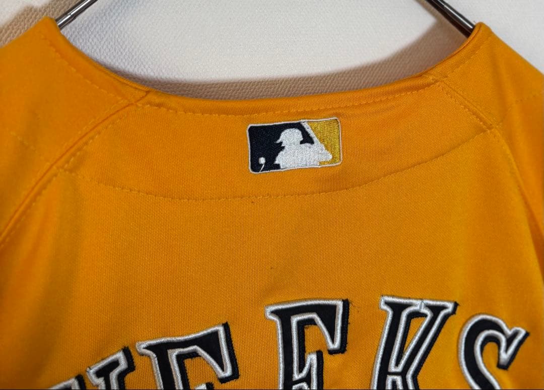 マジェスティック　MLB ミルウォーキー・ブルワーズ Weeks ユニホーム