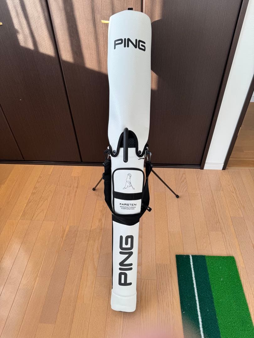 PING ピン 2023 GB-P2304 スタンド クラブケース　ホワイト
