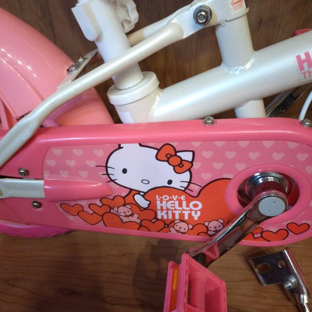 キティちゃん 自転車12インチ 補助付き mimi自転車