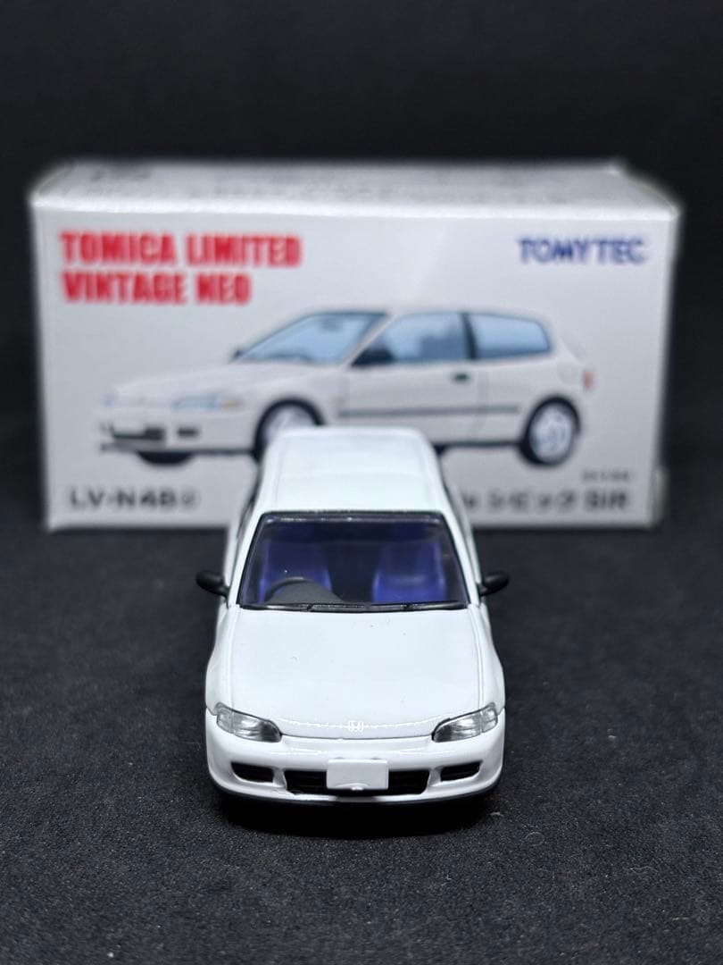 トミカリミテッドヴィンテージ LV-N48 ホンダ シビック SiR EG6 白