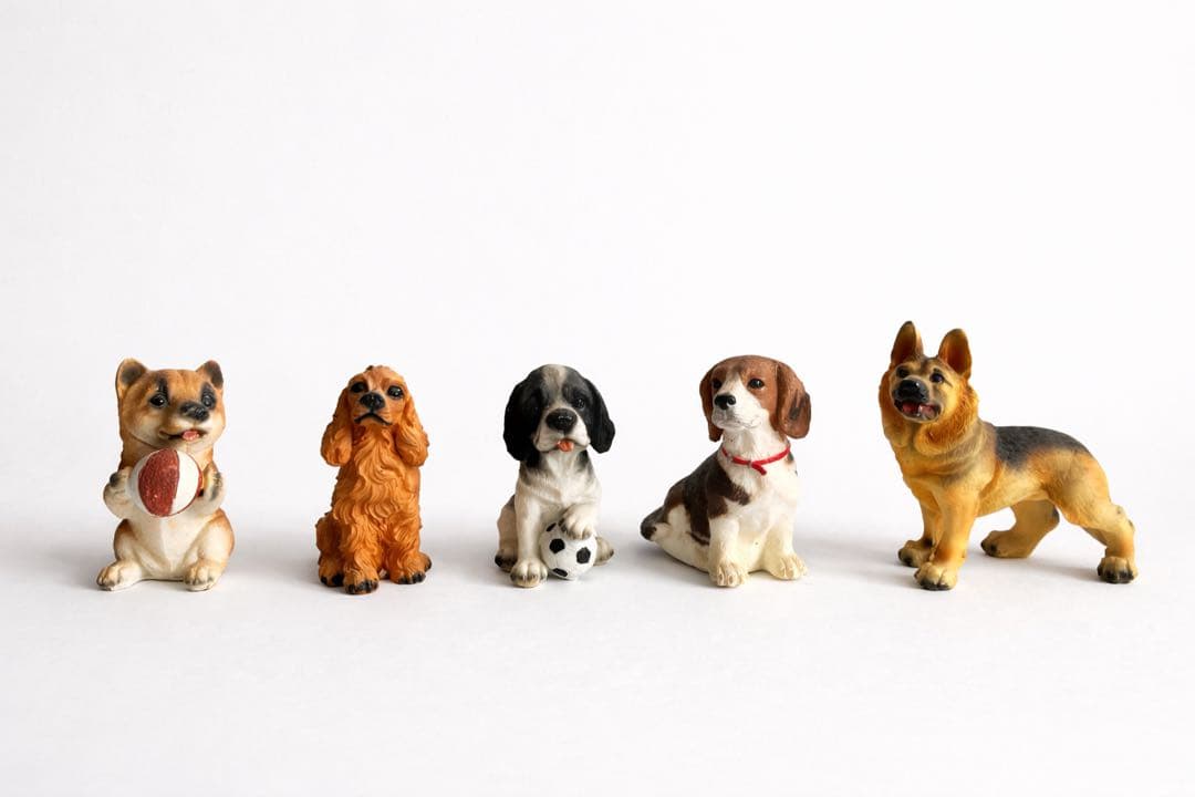 可愛い犬のフィギュア置物 まとめ売り！ インテリア 雑貨 希少品