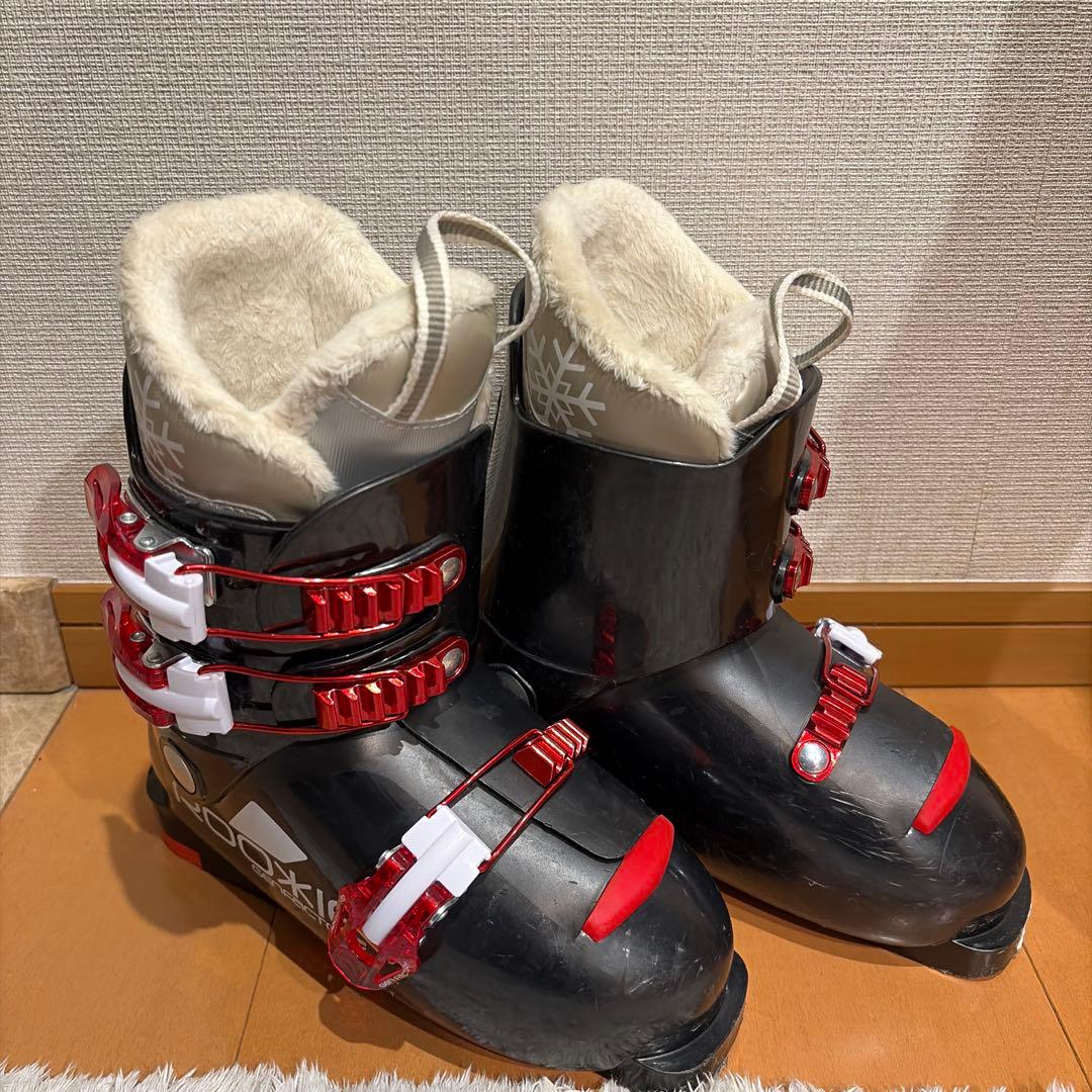 ロシニョール　スキー板　スキーブーツ　ストック　ジュニア　セット 120 22
