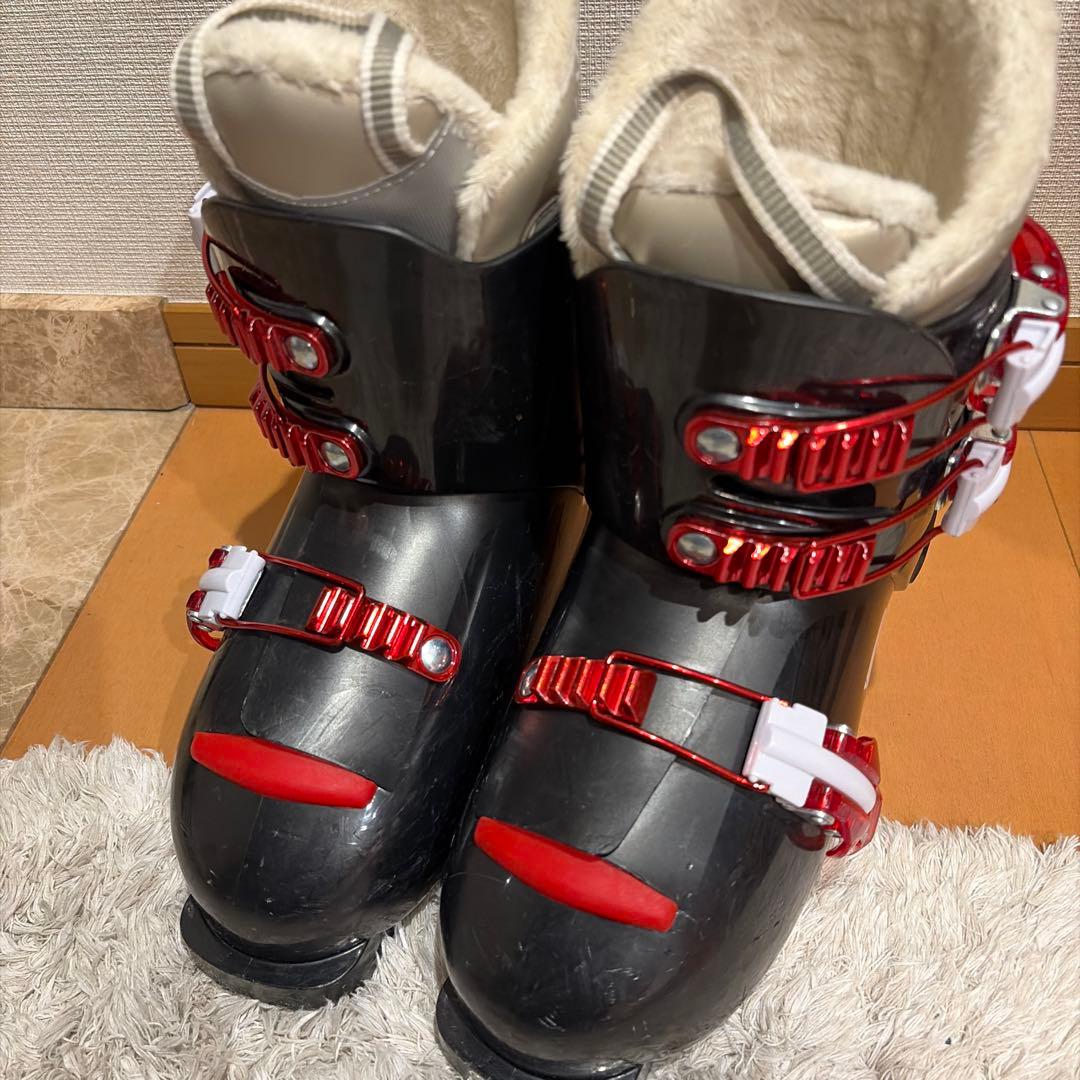 ロシニョール　スキー板　スキーブーツ　ストック　ジュニア　セット 120 22