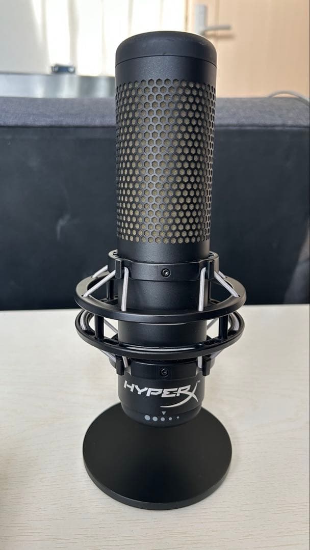 HyperX QuadCast S RGBマイク(HMIQ1S-XX-RG/G)