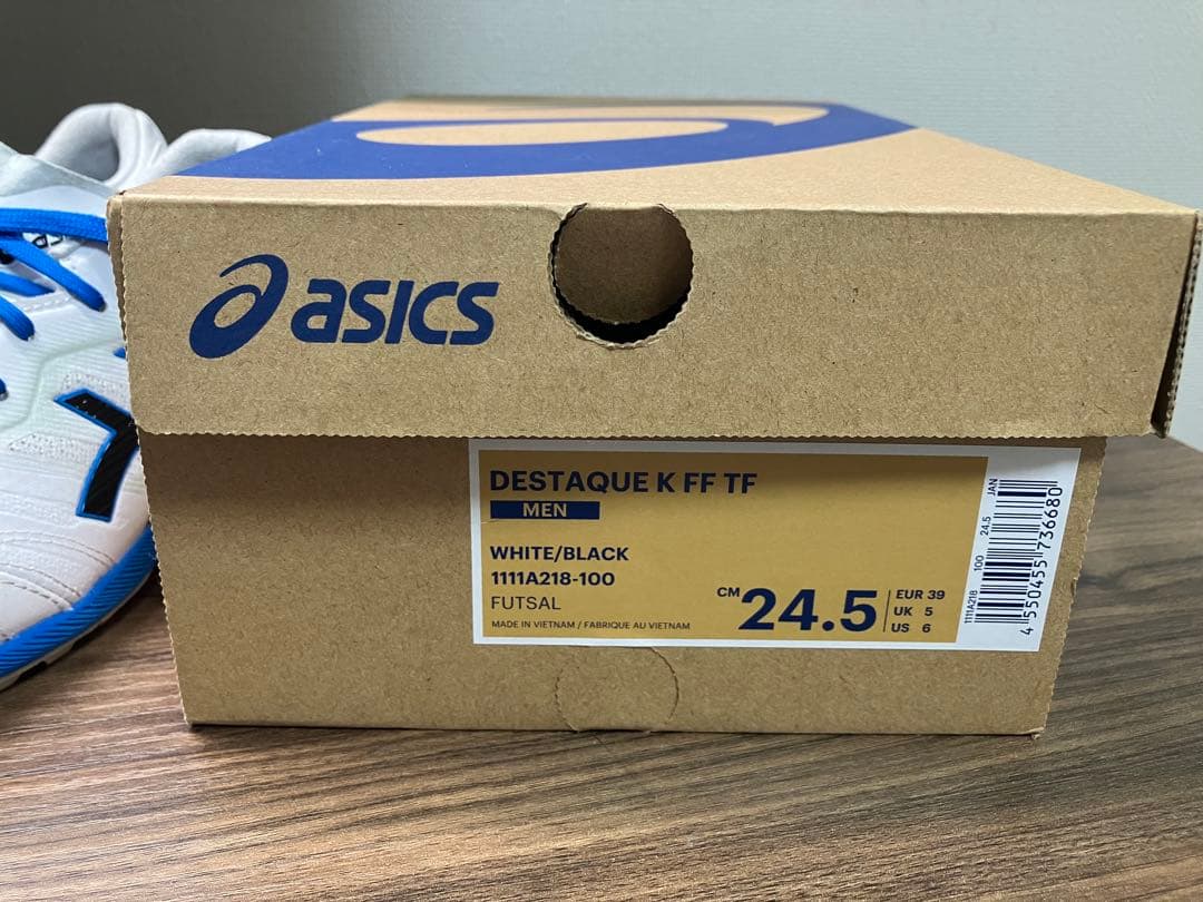 24.5cm 着用2回 DESTAQUE K FF TF デスタッキ【箱有り】