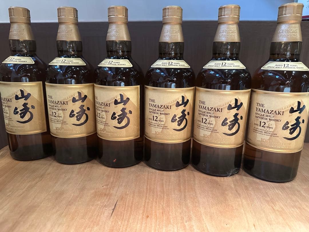 山崎 12年 6本セット！ 100周年記念ボトル！新品未開封！