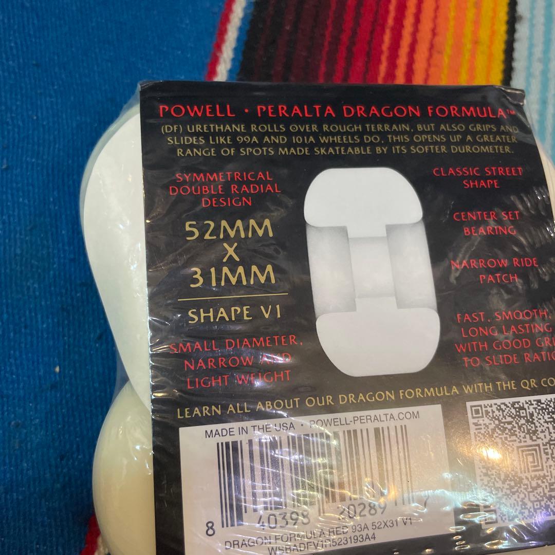 スケートボード Powell Peralta Dragon Formula 52mm