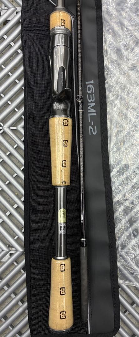 コルク保護フィルム！シマノ Bantam 163ML-2 センターカット2ピース