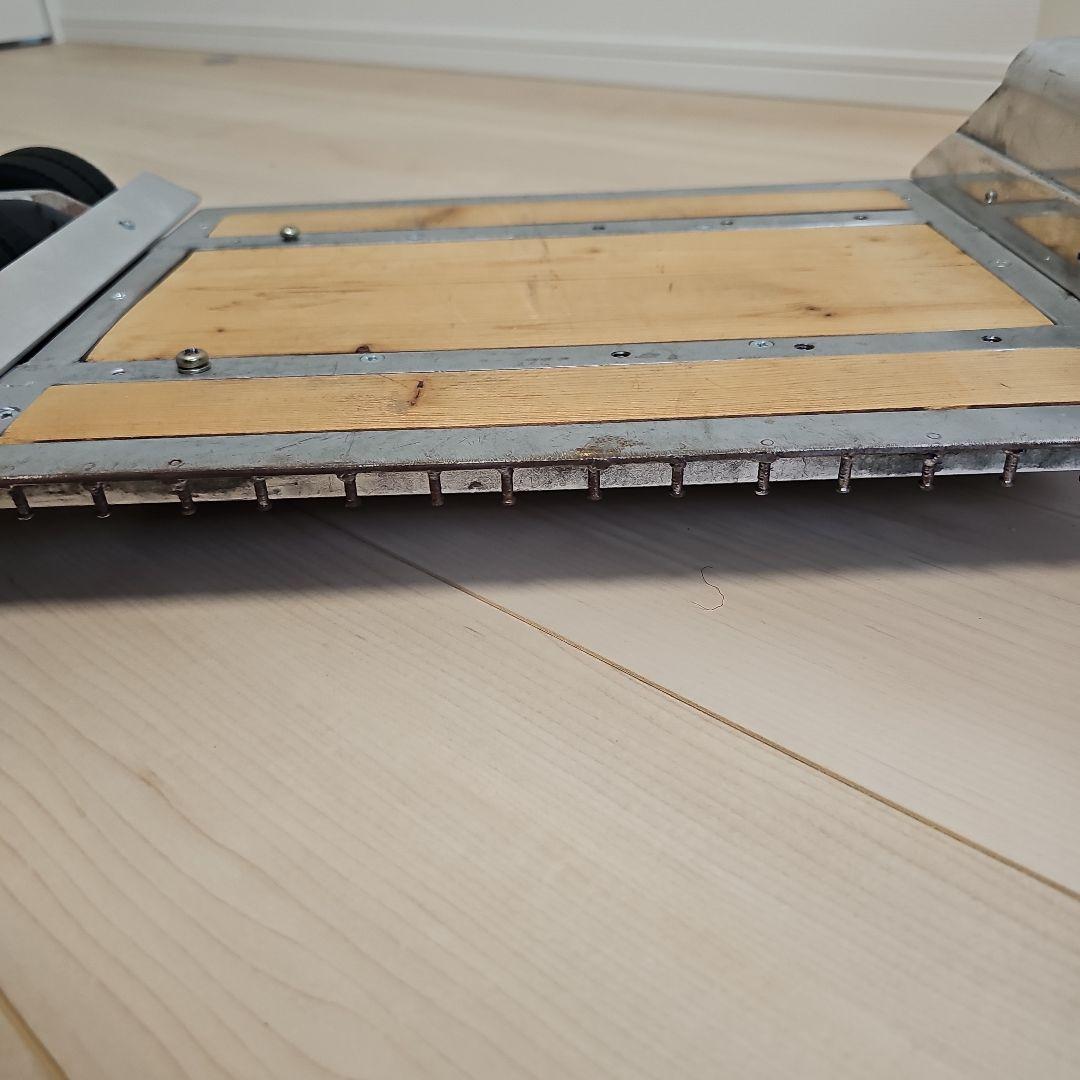 改タミヤトレーラー台車 重トレ16輪車