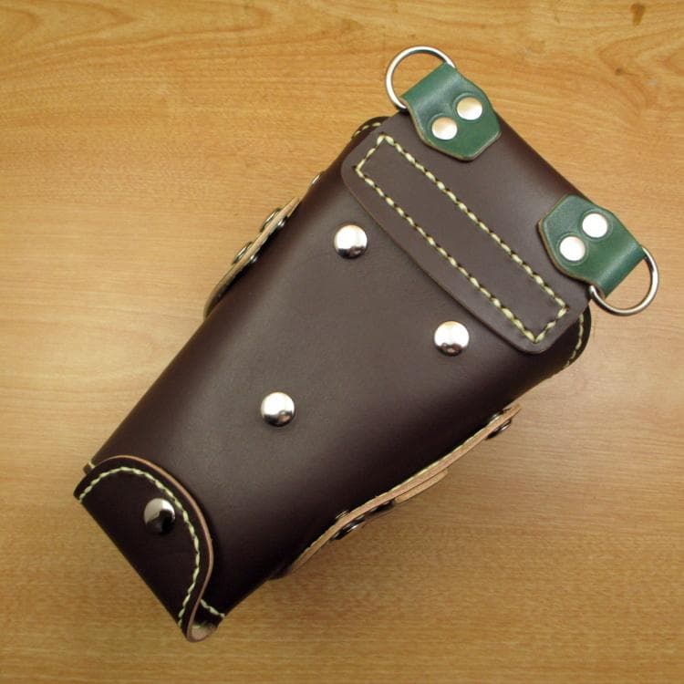 【トリマー向き】 ７丁　ダークブラウン　シザーケース　TSC-10/CDC