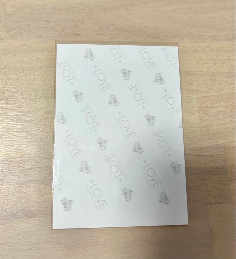 ＝LOVE 大場花菜　生写真　直筆　冬ツ白ニット衣装　ヨリ　コメあり