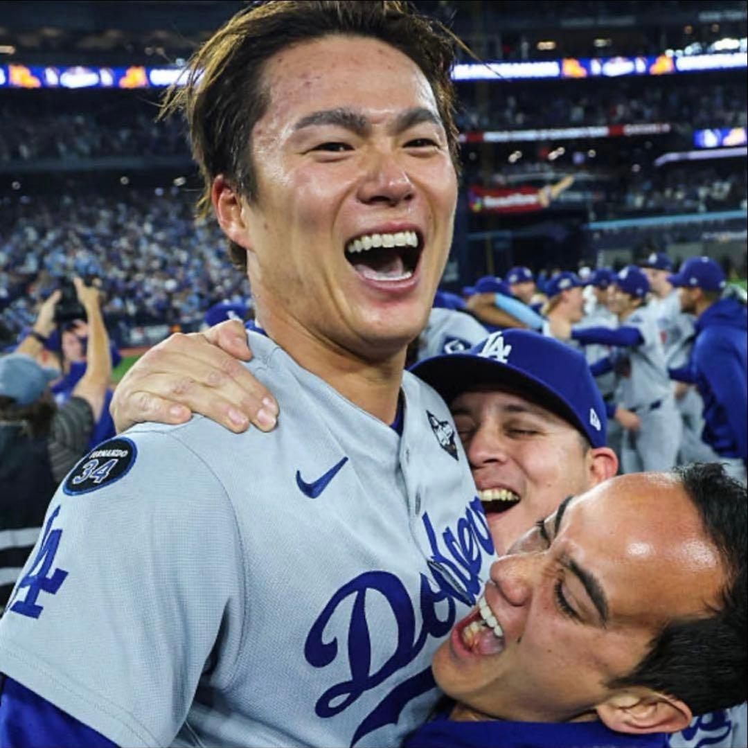 ドジャース 山本由伸 2025ワールドシリーズMVP ユニフォーム 大谷翔平