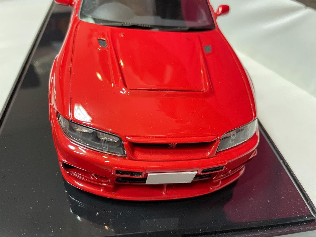 希少★訳アリ美品 京商　日産 ニスモ400R　1/18 ミニカー
