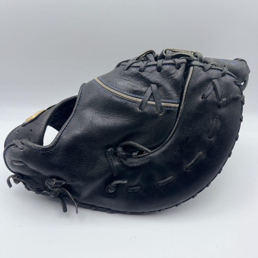 袋付き HATAKEYAMA ハタケヤマ 左利き ファーストミット 一塁 黒