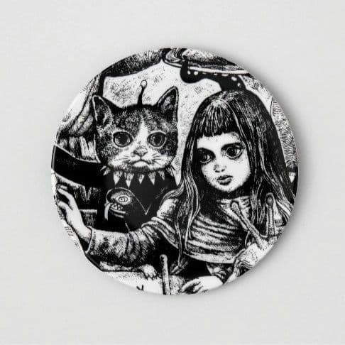 ヒグチユウコ BABEL蛤の船にのる音楽家 17cm丸皿5枚セット ボリス雑貨店