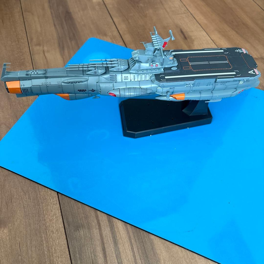 宇宙戦艦ヤマト1000分の1プラモデルアスカ級補給母艦完成品