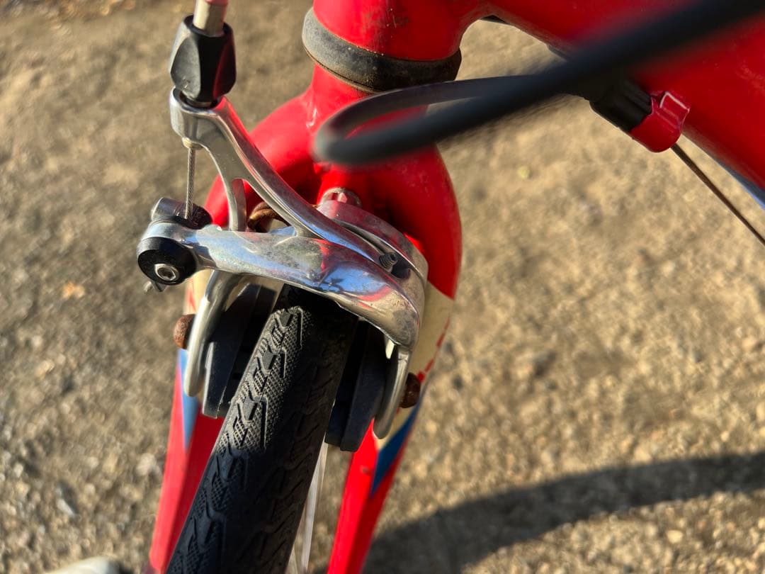 スポーツサイクル 赤/ピンク(富士自転車)24号