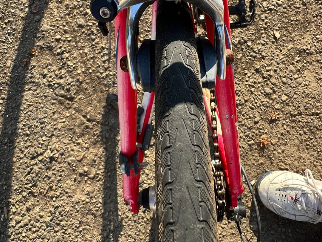 スポーツサイクル 赤/ピンク(富士自転車)24号