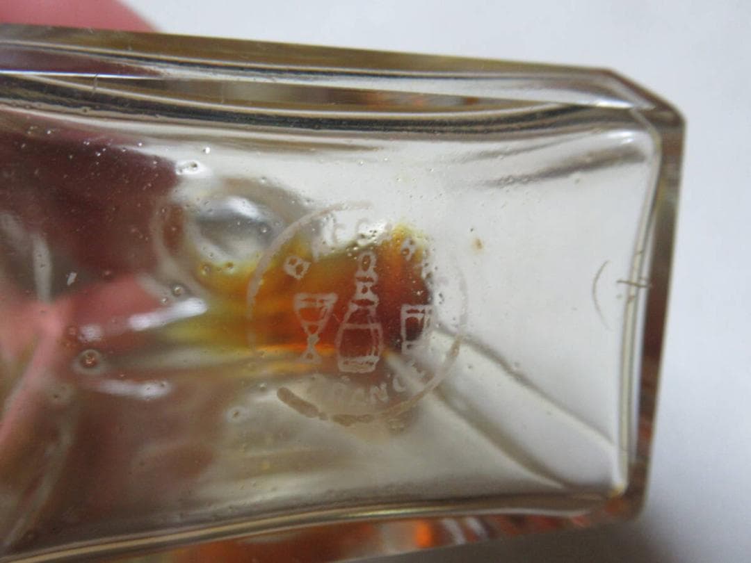 ◆極希少 美品 1920年頃 仏製 共箱付！バカラ製「L'OEILLET」香水瓶