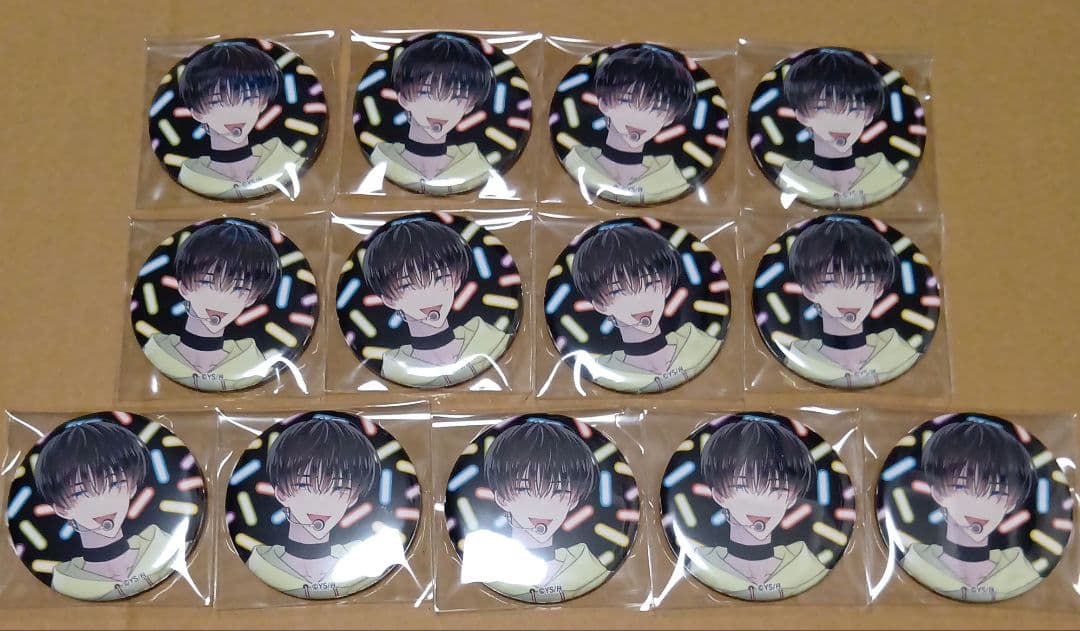 多聞くん今どっち！？　F/ACE展 缶バッジ 坂口桜利 13点 ②