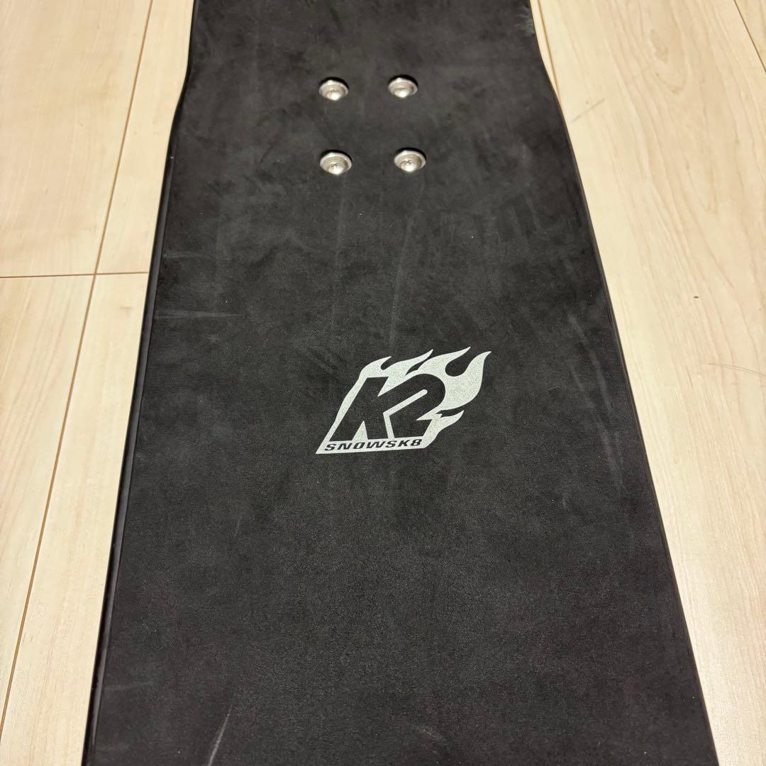 【使用1回】 K2 スノースケート スケートボード ケーツー ブラック 美品