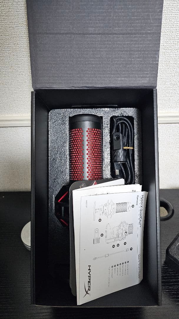 HyperX QuadCast コンデンサーマイク