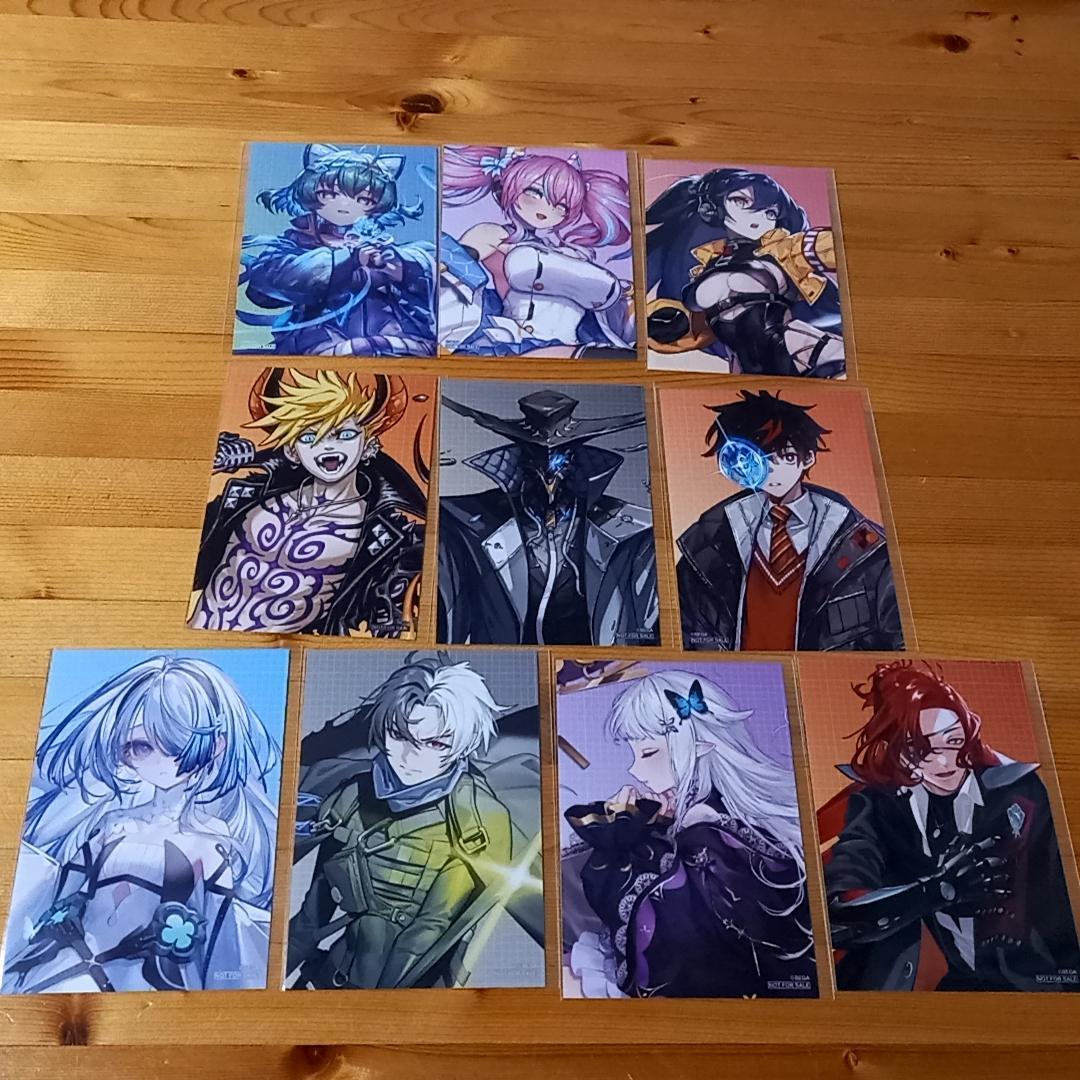 CHUNITHM　チュウニズム　オンラインくじ　特典　ブロマイド　10種　セット