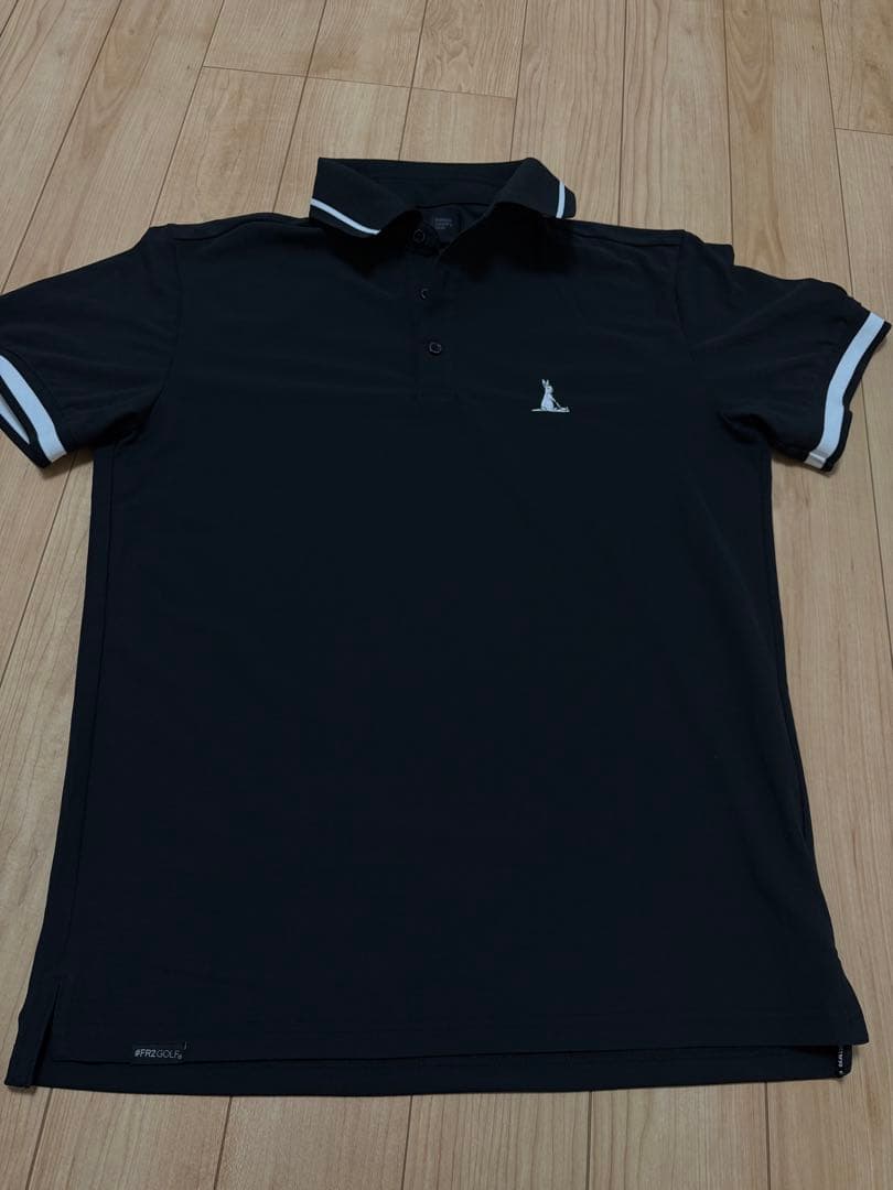 #FR2 黒ポロシャツ Mサイズ