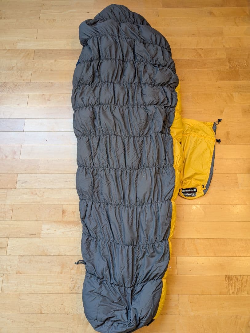 モンベル ダウンハガー #2 シュラフ 寝袋 LHジップ
