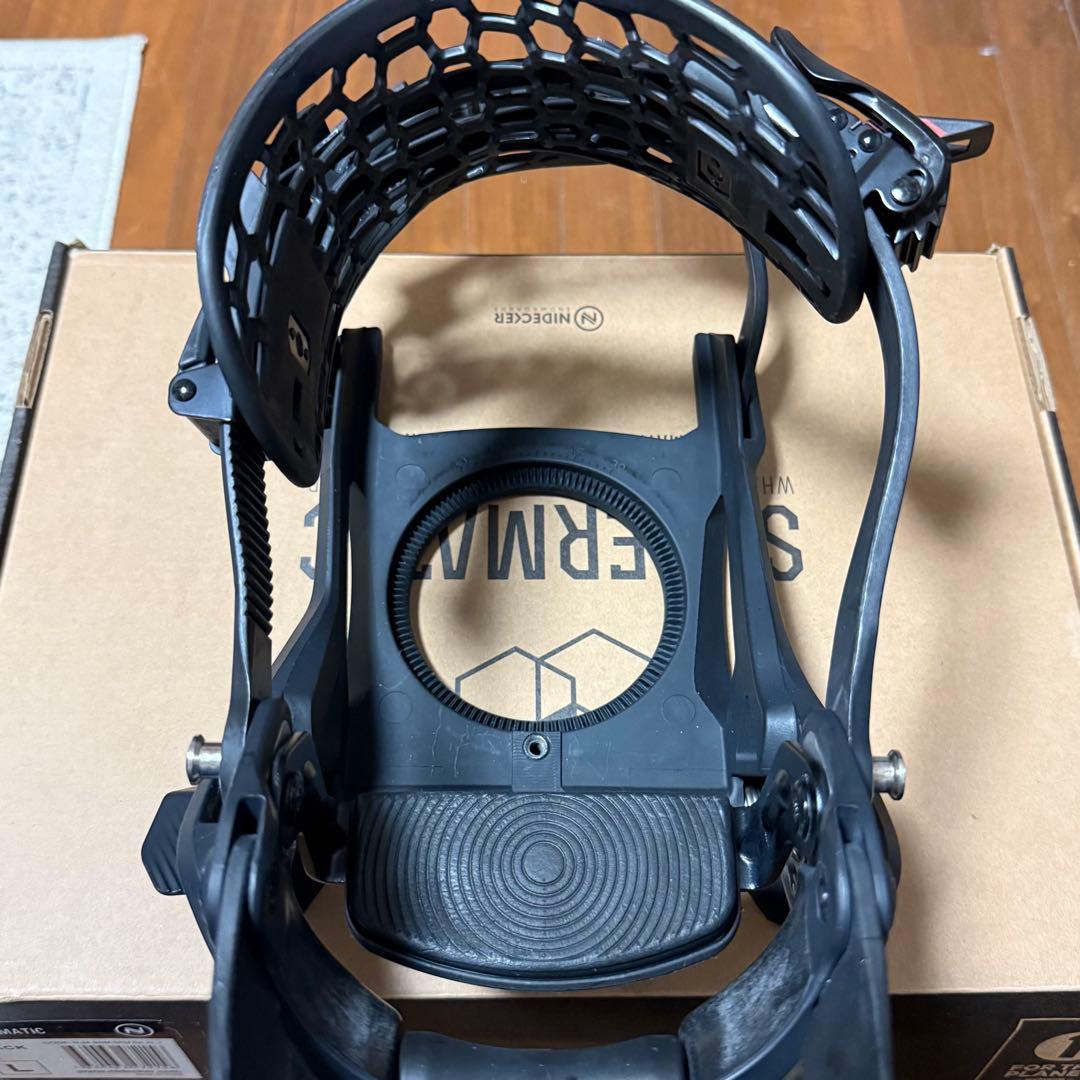 NIDECKER SUPER MATIC Lサイズ ブラック 24-25モデル