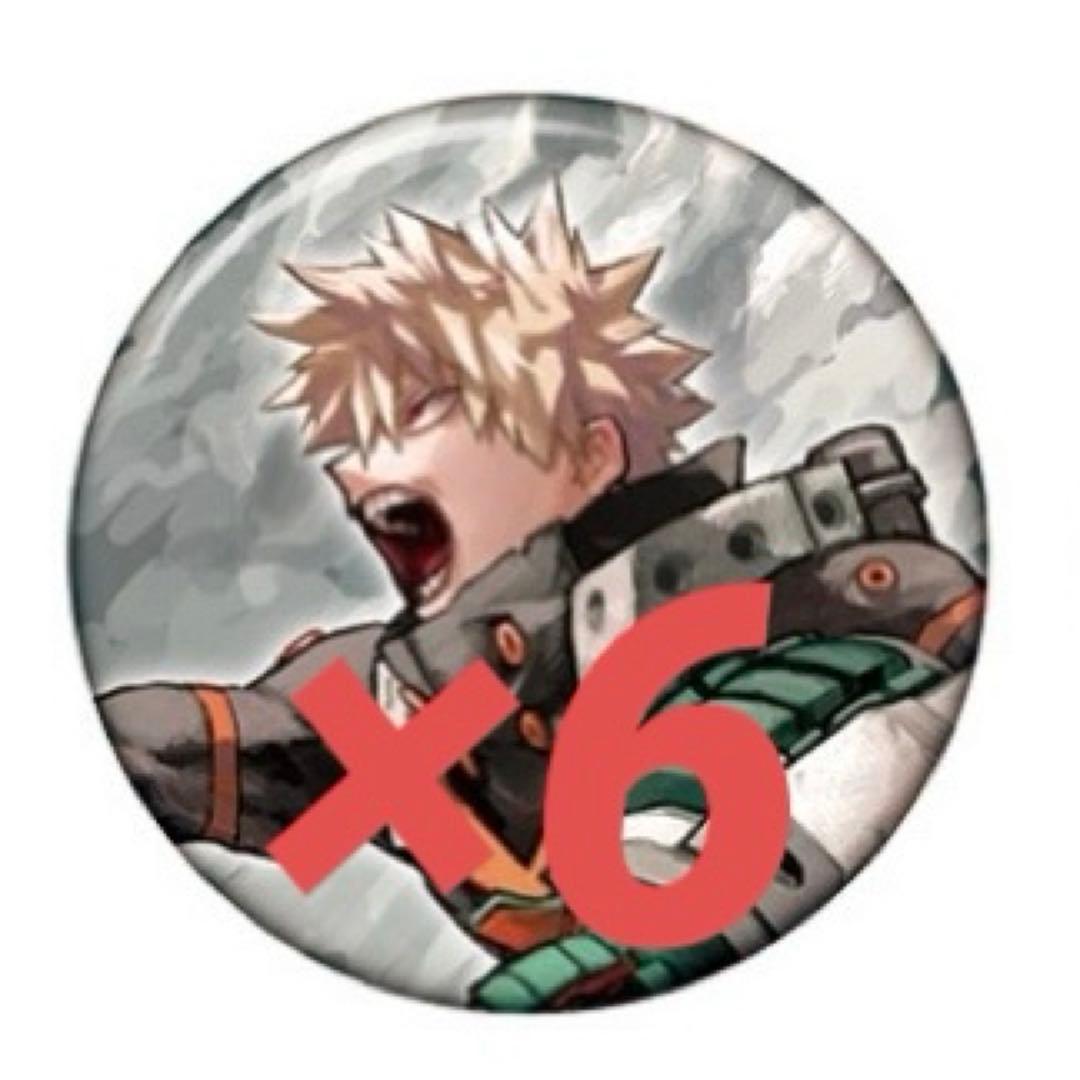 ヒロアカ 原画展 コレクション缶バッジ 爆豪