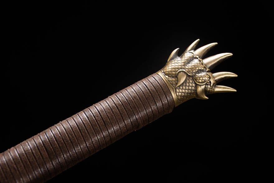 蒼龍剣-高性能マンガン鋼 古兵器 武具　刀装具　日本刀　模造刀 居合刀 長尺