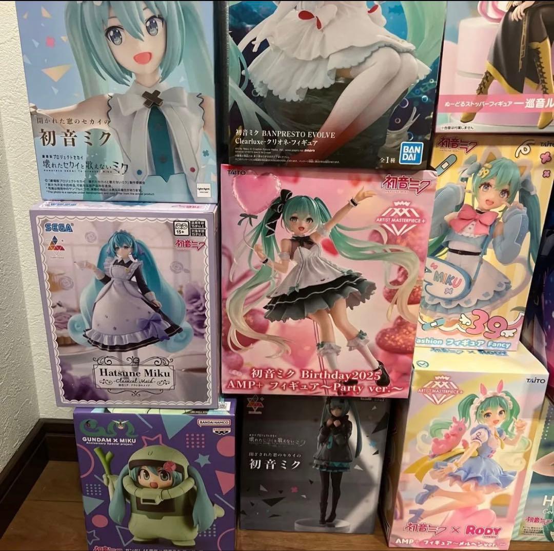 新品未開封　初音ミク フィギュアセット 17点まとめ売り　被りなし