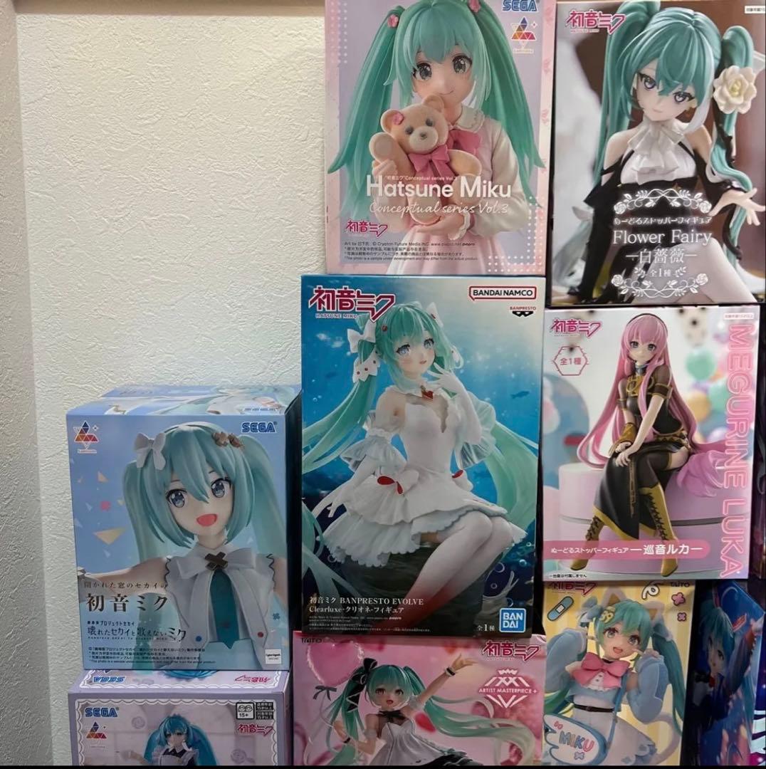 新品未開封　初音ミク フィギュアセット 17点まとめ売り　被りなし