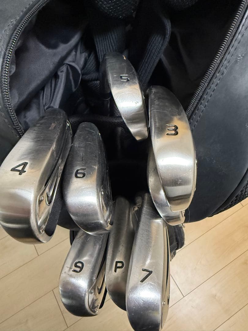 NIKE ゴルフバック＋アイアンセット