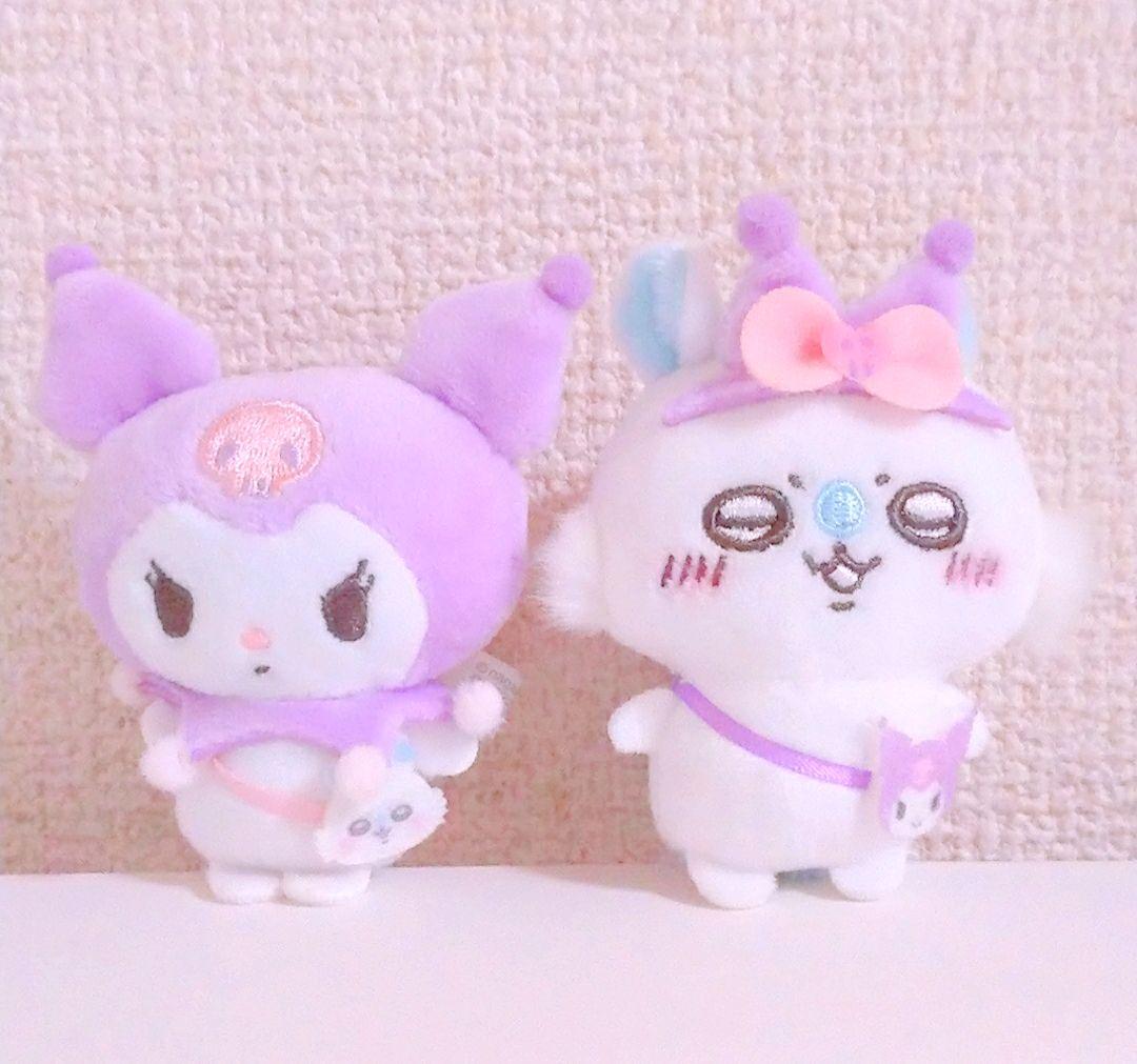 ちいかわ モモンガ クロミ ブローチ サンリオ Sanrio ペアブローチ