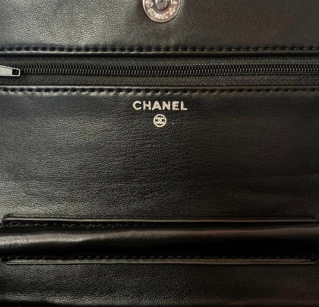 CHANEL　ショルダーバッグ　黒　キルティング　ノベルティ