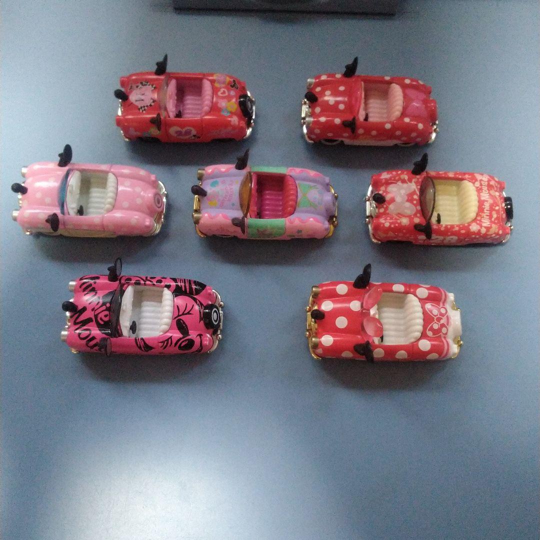 ディズニートミカ　ミニーマウス　コンバーチブル 7台セット
