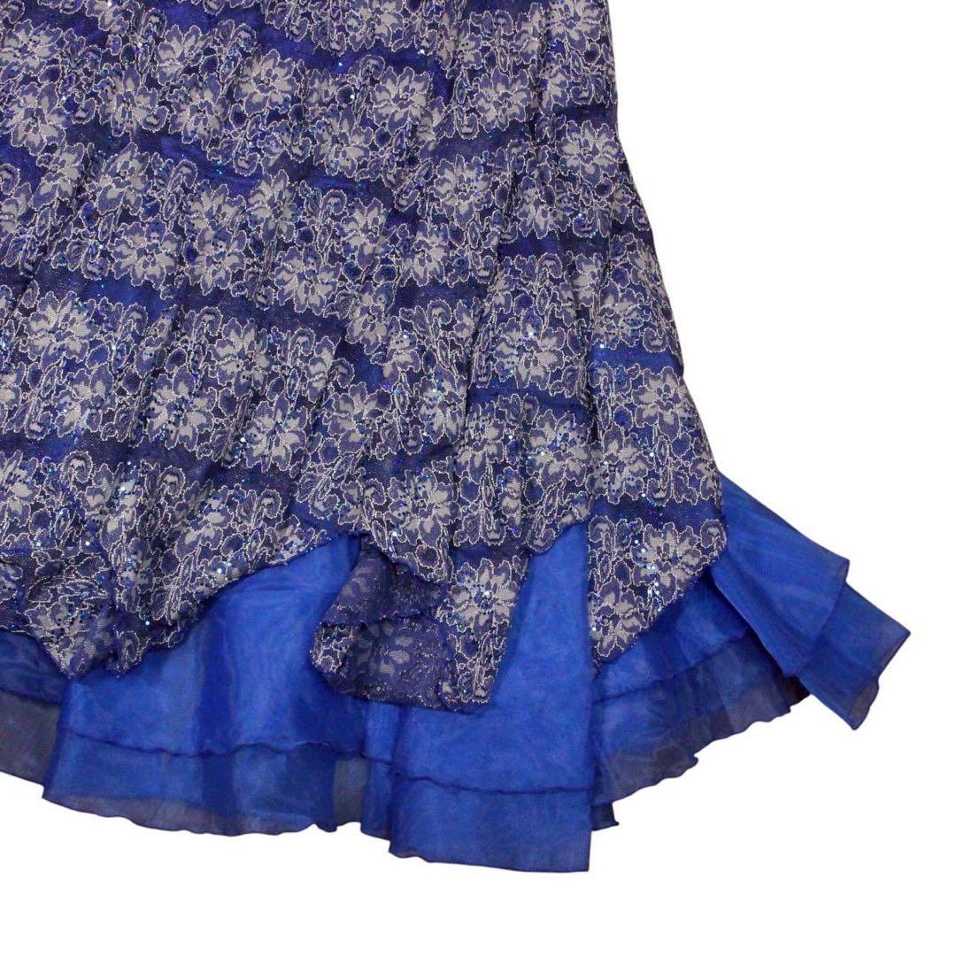 美品　Da Vetrash　ダ・ベトラッシュ【M】フラメンコ ドレス レース装飾