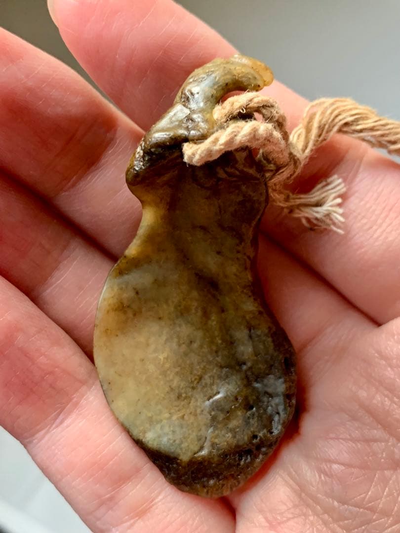 呪物　カパラ　天珠　チベット　カパーラ　頭蓋骨　根付　クマントーン　プラクルアン